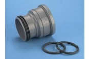 Dräneringsprodukter - Wavin adaptor pp/ht 110 mm grå - 1452480