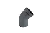 Dräneringsprodukter - ALIAXIS 40mm x 45° bend ht-pp - KLW-040-018-045-GD