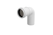 Dräneringsprodukter - ALIAXIS 32mm-87 pp white bend - BKL-032-018-090