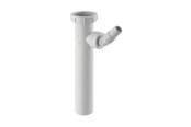 Dräneringsprodukter - Geberit straight connector with union nut with angled hose - 152.242.11.1