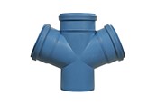 Dräneringsprodukter - ALIAXIS Dbl branch 110/110/110 90° dblue - PCR-110-110-090