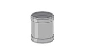 Dräneringsprodukter - Girpi 78mm sleeve - SCIS78