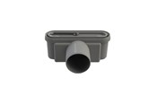Dräneringsprodukter - Unidrain Outlet unit w/horizontal outlet Ø75 mm incl. water trap - 1411.0075
