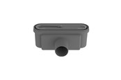 Dräneringsprodukter - Unidrain Outlet unit w/horizontal outlet Ø50 mm incl. water trap - 1411.0050