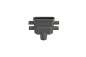 Dräneringsprodukter - Unidrain Outlet unit w/vertical outlet Ø75 mm incl. water trap and fire horizontal side inlets Ø40 mm - 1414.0075
