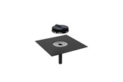 Dräneringsprodukter - Geberit pluvia roof outlet with bitumen - 359.115.00.1