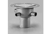 Dräneringsprodukter - Purus multiflex w/grate vertical 110 mm - 153483-116