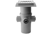 Dräneringsprodukter - Purus Drain bowl maxiflex 110 mm with stainless steel grate 4 inle - 153445-956