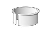 Dräneringsprodukter - Purus Support sleeve for thin-wall pipes 75 mm - 150782065
