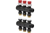 Golvvärme - Uponor vario plus manifold w. valve ls 3x 3/4 euro - 1030580