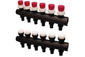 Golvvärme - Uponor vario plus manifold q&e w. valve ls 6x q&e 20x2.0 - 1032705