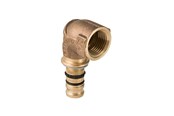 Alu pex-system - Geberit mepla bend adapter 90° with female thread: d=16mm r - 601.256.00.5