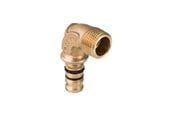 Alu pex-system - Geberit mepla bend adapter 90° with male thread: d=40mm r=1 - 605.255.00.5