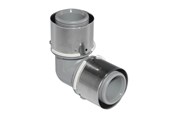Alu pex-system - Uponor press composite elbow ppsu 50-50 - 1046387