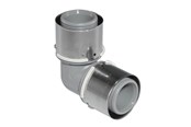 Alu pex-system - Uponor press composite elbow ppsu 40-40 - 1046386