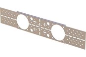 PEX-system - Uponor smart aqua plus mounting bracket m7 c/c 150 mm for te - 1085749