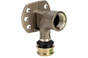 Alu pex-system - Viega Raxofix cover angle 16 mm x 1/2" gunmetal - 645915