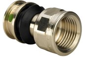 Alu pex-system - Viega Raxofix transition 20 x 1/2" socket/socket gunmetal - 646172