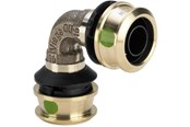 Alu pex-system - Viega Raxofix bend 90° 16 gunmetal / glossy - 647001