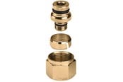 PEX-system - Viega Clamp connection Combi PB 15 x 2.5 mm gunmetal - 717179