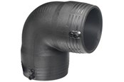 Produkter för vattenförsörjning - +GF+ elgef plus elbow 90° 75 mm pn16 pe100-sdr11 - 753101612