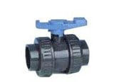 Plaströr och rördelar - +GF+ Ball valve 22i pvc/epdm d63 - VSA22I630