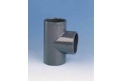 Plaströr och rördelar - +GF+ T 90° equal pvc pn16 d63 - 721200111
