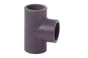 Plaströr och rördelar - +GF+ T 90° equal pvc pn16 d50 - 721200110