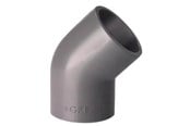 Plaströr och rördelar - +GF+ Elbow 45° pvc pn16 d25 - 721150107