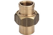 Gängade beslag - Viega Union socket-socket 3/8" gunmetal - 446925
