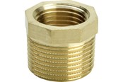 Gängade beslag - Viega Nipple sleeve 3/4" x 3/8" gunmetal - 266509