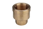 Gängade beslag - Viega Form socket 1 1/2" x 1" gunmetal - 267520