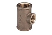 Gängade beslag - Viega T-piece 1 1/4" gunmetal - 264284