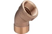 Gängade beslag - Viega Bend 45° socket/nipple 1 1/4" gunmetal - 448271