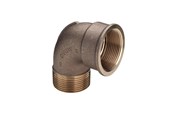 Gängade beslag - Viega Bend 90° socket/nipple 3/4" gunmetal - 264000