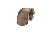 Gängade beslag - Viega Bend 90° socket/socket 3/8" gunmetal - 281717