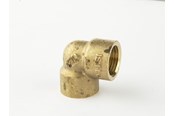 Gängade beslag - Isiflo Elbow brass 90° female/female 2 - 5010033