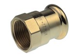 Tryckrör och kopplingar - Vsh Fabrieken Xpress copper straight connector vsh female / female 18mmx3 / 4 cu - 4801324