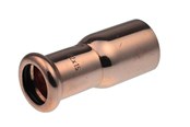 Tryckrör och kopplingar - Vsh Fabrieken Xpress copper straight connector fø 15xø28 - 38202