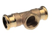 Tryckrör och kopplingar - Vsh Fabrieken Xpress copper threaded t-piece fff 15xrp1/2x15 - 38585