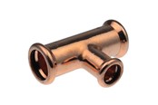 Tryckrör och kopplingar - Vsh Fabrieken Xpress copper reduced t-piece fff 22x15x15 - 4801808