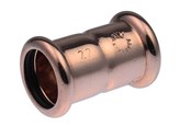 Tryckrör och kopplingar - Vsh Fabrieken Xpress copper straight coupling ff 15 - 38010