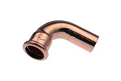 Tryckrör och kopplingar - Vsh Fabrieken Xpress copper elbow 90 deg. fø 28 - 4800466