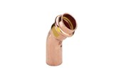 Tryckrör och kopplingar - Viega Profipress G bend 45° 18 Copper/bright 345686 - 345686