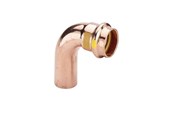 Tryckrör och kopplingar - Viega Profipress G bend 90° 15 Copper/bright 345532 - 345532