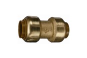 Kopparrör och rördelar - Broen Straight coupling. push-fit x push-fit 15 mm - 45114