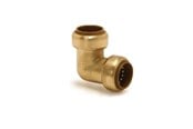 Kopparrör och rördelar - Broen Elbow. push-fit x push-fit 22 mm - 45524