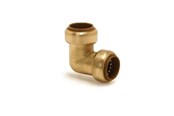 Kopparrör och rördelar - Broen Elbow. push-fit x push-fit 15 mm - 45516