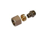 PEX-system - Pettinaroli Complete adapting set for multilayer pipe brass with tea-surface 1/2x16/12 alu-pex - BI-219PT