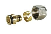 PEX-system - Pettinaroli Complete adapting set for multilayer pipe brass 1/2x16/12 alu-pex - BI-219